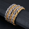 6MM Rope Chain Necklace​ 10K Gold
