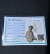 10K Solid Gold VVS Lab Grown Diamond Hamsa Pendant Charm