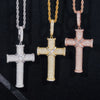 New Arrival Iced Out Hip Hop Moissanite Cross Pendant For Men Sterling Silver 925