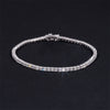 High Quality 10K 14K 18K Real Gold VVS Lab Diamond 2MM Tennis Bracelet