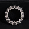 10K White Gold VVS CVD Diamond Eternity Ring 50 Pointer