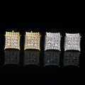Men's VVS Moissanite Iced Out Kite Earrings Hip Hop Jewelry