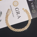 VVS Moissanite Diamond Cuban Chain Brass 10MM