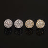 Men Earrings Iced Out VVS Lab Grown Diamond Jewelry