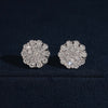Cluster Flower VVS Lab Grown Diamond Stud Earrings