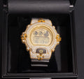 Chrome Heart Style G Shock DW6900 Iced Moissanite Watch