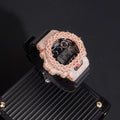 Throns Wire Link Moissanite Diamond Watch G SHOCK