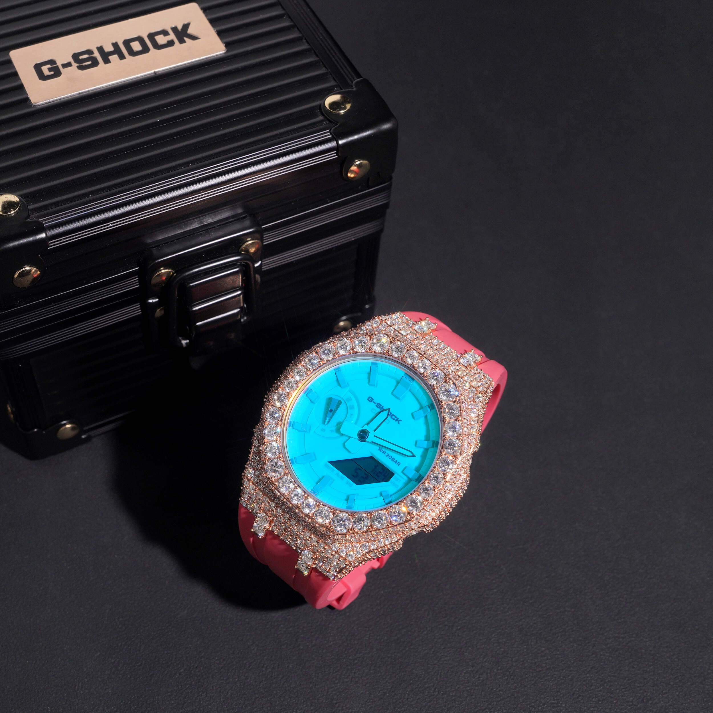 Buss Down Moissanite G Shock Watch GA2100