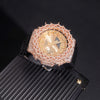 Rose Gold Moissanite Diamond G Shock Watch GA2100