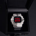 Black Mix White Moissanite Diamond Casio G Shock Watch GX56