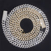 VVS Moissanite Diamond Cuban Chain Brass 10MM