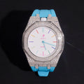 Moissanite Diamond Case Strap For Royal Pop Watch
