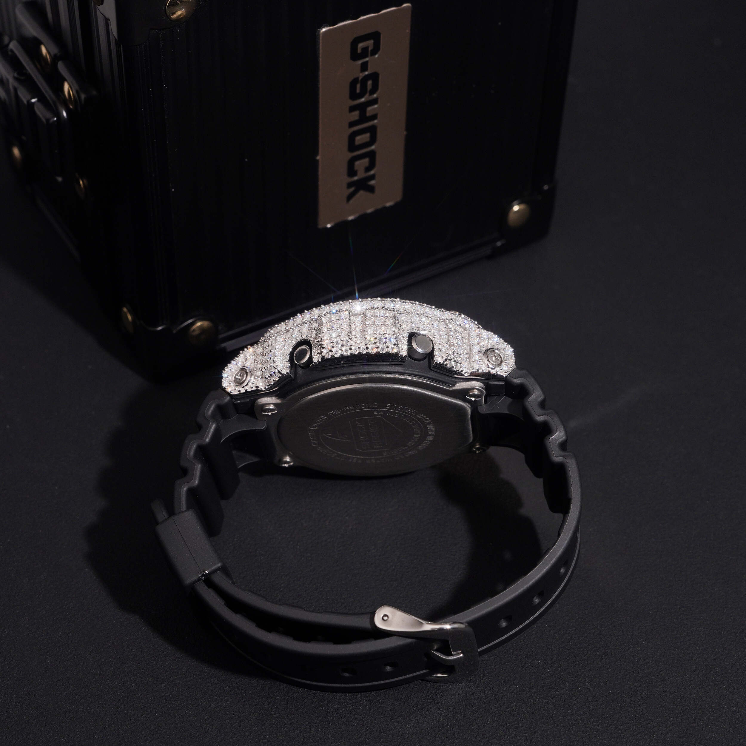 Fully Iced Moissanite Diamond DW6900 Watch G Shock