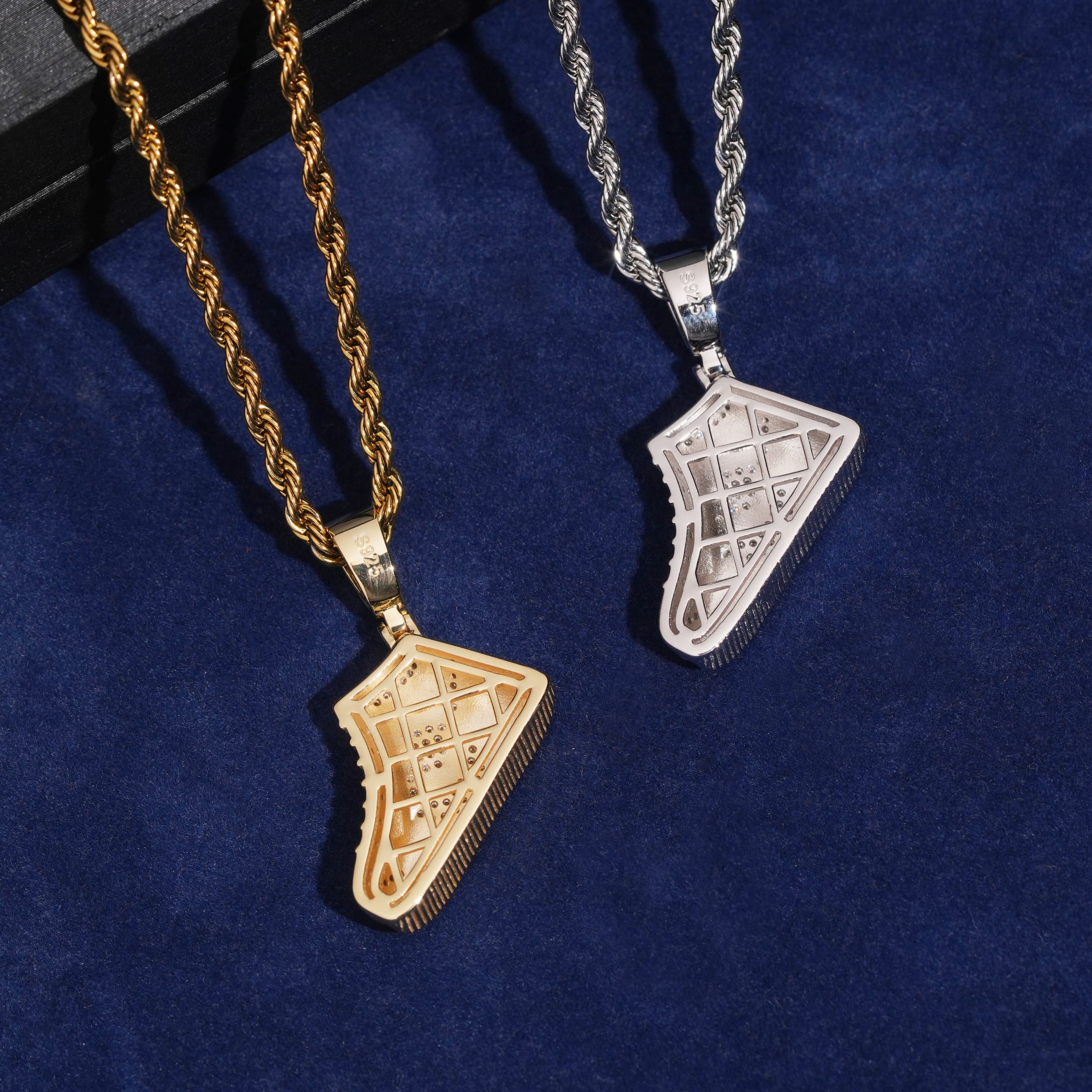 Sneaker Shoes Pendant VVS Moissanite Diamond Iced Out