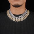VVS CZ Miami Cuban Link Chain Necklace 18MM