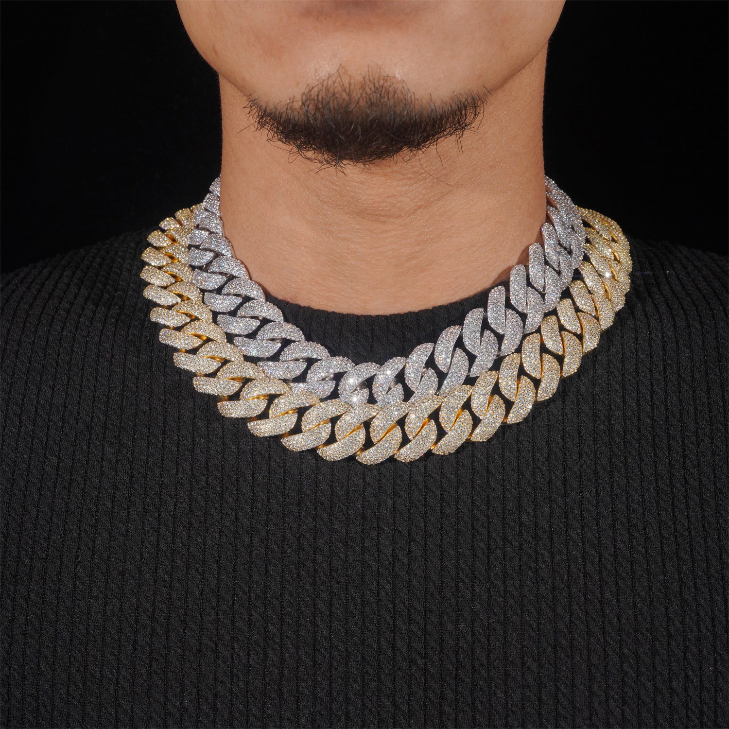 VVS CZ Miami Cuban Link Chain Necklace 18MM