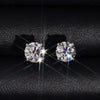 1CT VVS Lab Diamond CVD Studs 10K White Gold
