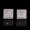 VVS Moissanite Diamond Pass Diamond Tester Stud Earrings For Men