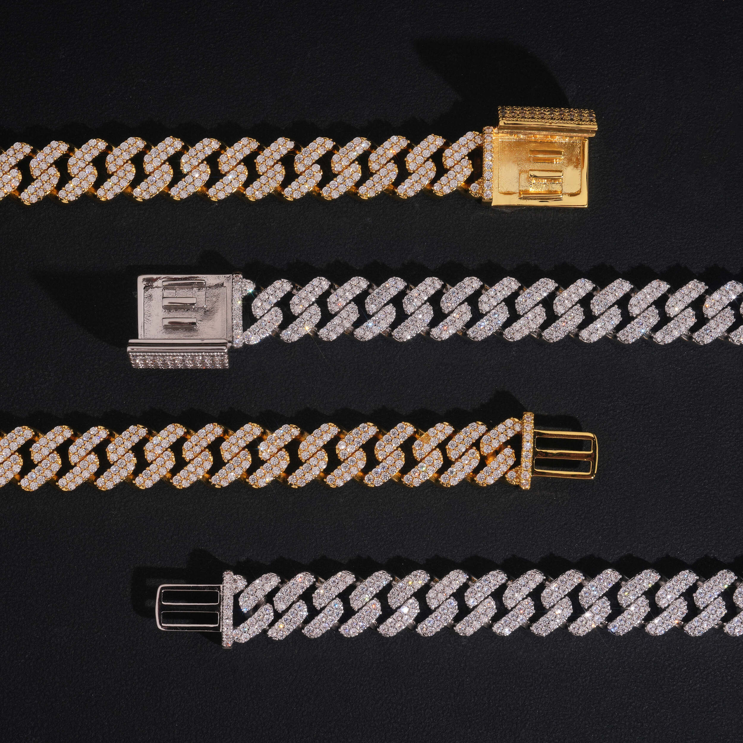 VVS CZ 13MM Cuban Link Chain Necklace