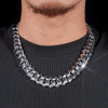 18MM Cuban Link Chain 14K Gold