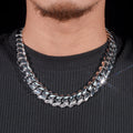 18MM Cuban Link Chain 14K Gold