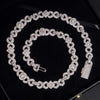 13MM Infinity Link Chain Hip Hop Men Jewelry Moissanite Diamond