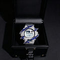 Unique Deisgn Sapphire Lightning Iced Out G Shock Watch Moissanite