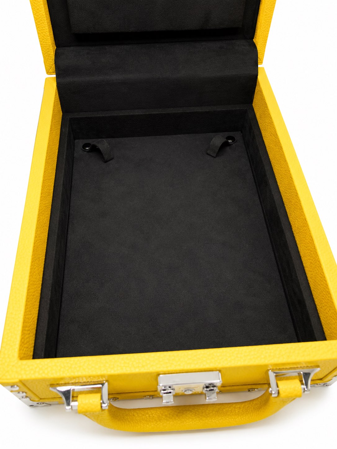 Custom Made Luxury PU Leather Luxury Jewelry Suitcase