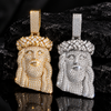 Moissanite Diamond Jesus Pendant - Iced Out Hip Hop Jewelry Accessory