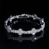 New Arrival Gra Certificated 6MM Cross Bracelet Moissanite Diamond 925 Sterling Silver