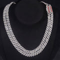 Custom Clasp 10mm Moissanite Miami Cuban Link Chain 10K Gold