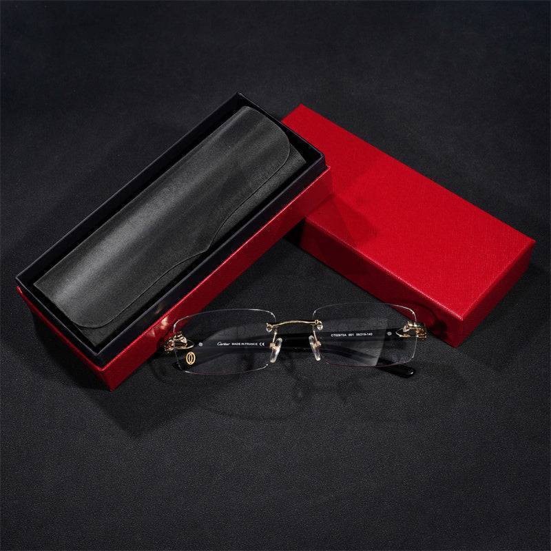 Custom Moissanite Classic Sunglasses 14K Gold