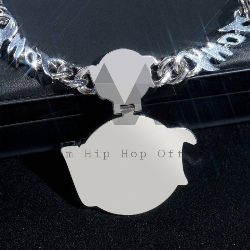 Custom Moissanite Diamond Hip Hop Chain - Rapper Bling Jewelry