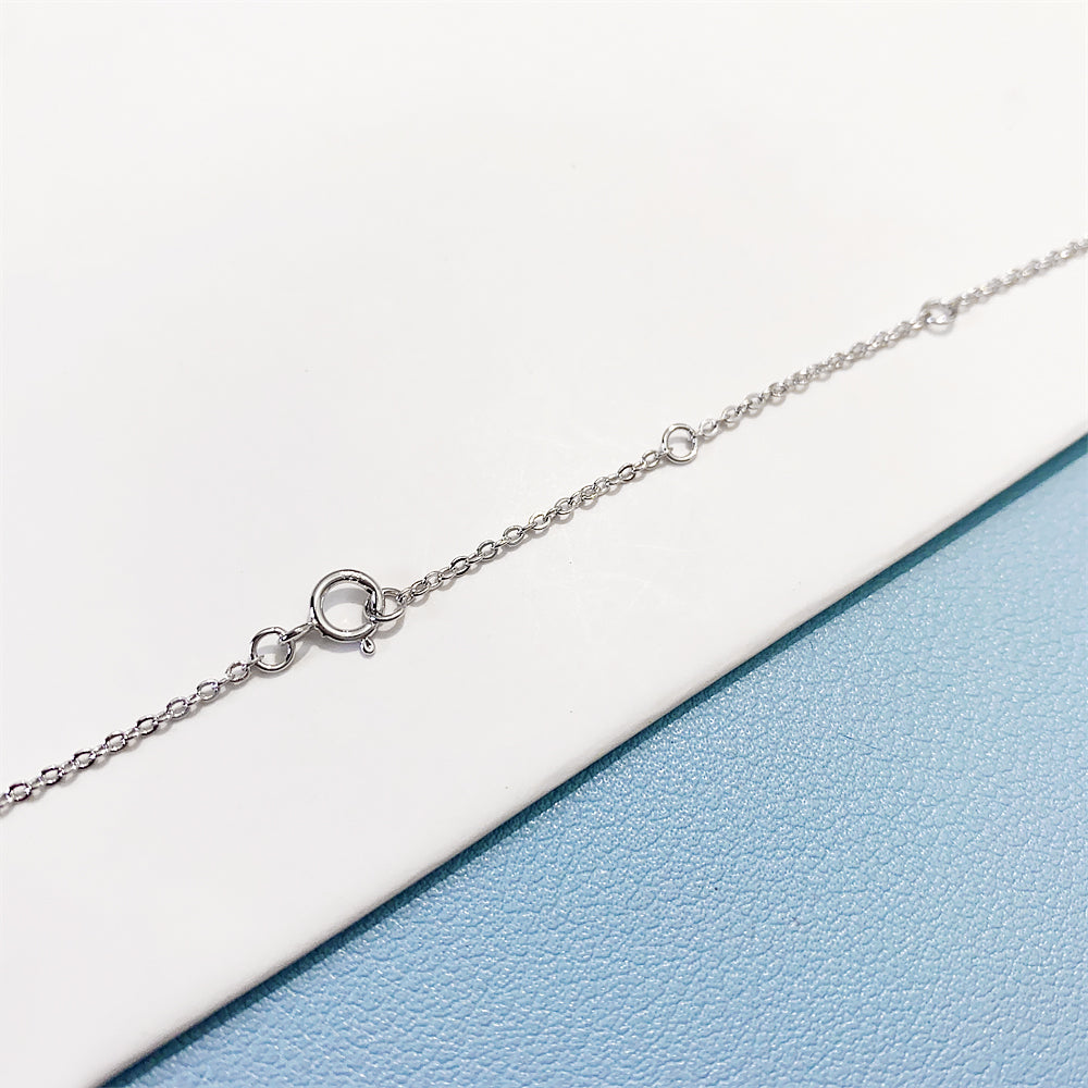 Fancy design baguette moissanite diamond necklace for women sterling silver 925 hip hop jewelry2