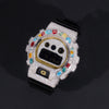 G Shock DW6900 Moissanite Watches Case 10K Gold