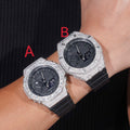 G Shock GA2100 Diamond Watch Case 14K Gold