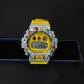 G Shock Iced Out DW6900 Moissanite Watch Case 10K Gold