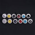 Screw Back Silver New Arrival Halo Diamond Style VVS Moissanite Stud Earrings 10MM Middle Stone