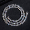 Men's 10K Solid Gold 5MM Moissanite Diamond Tennis Chain | Hip Hop Jewelry