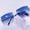 10k solid gold vvs moissanite custom iced out sunglasses